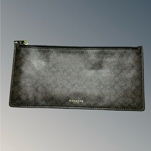 Coach Charcoal clutch